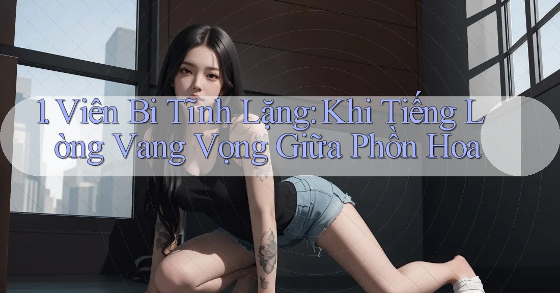 1. Viên Bi Tĩnh Lặng: Khi Tiếng Lòng Vang Vọng Giữa Phồn Hoa