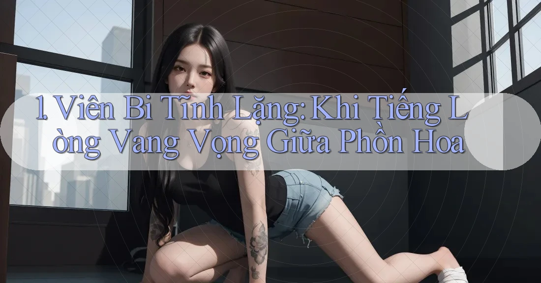 1. Viên Bi Tĩnh Lặng: Khi Tiếng Lòng Vang Vọng Giữa Phồn Hoa