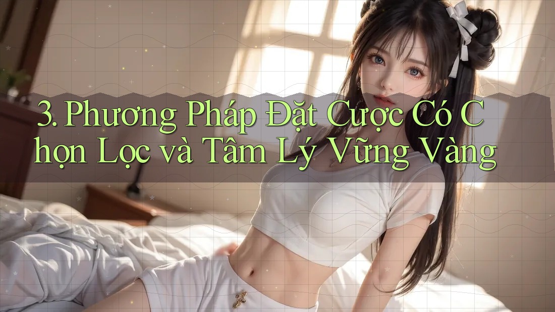 3. Phương Pháp Đặt Cược Có Chọn Lọc và Tâm Lý Vững Vàng