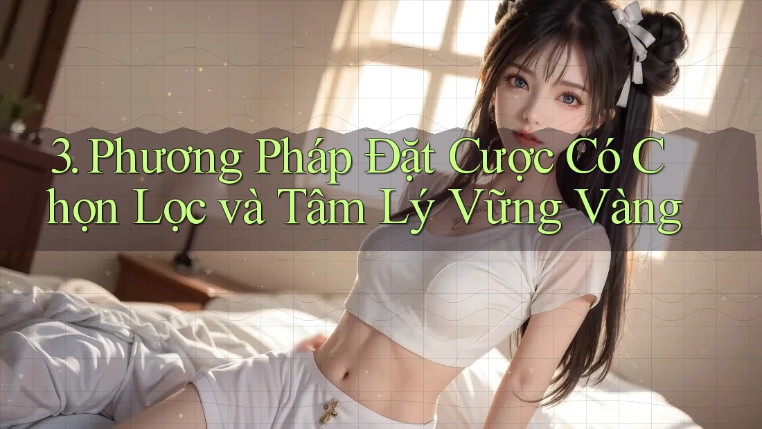 3. Phương Pháp Đặt Cược Có Chọn Lọc và Tâm Lý Vững Vàng