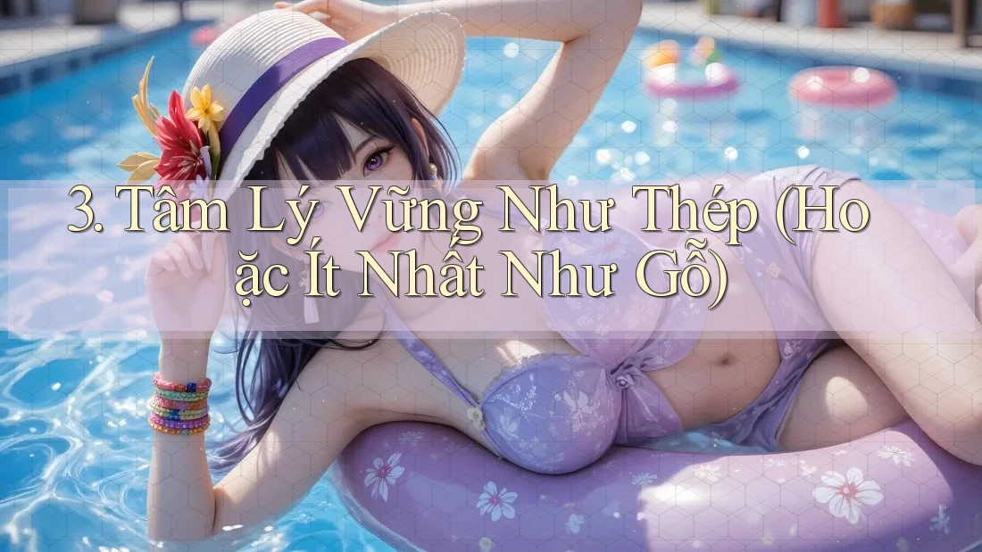 3. Tâm Lý Vững Như Thép (Hoặc Ít Nhất Như Gỗ)