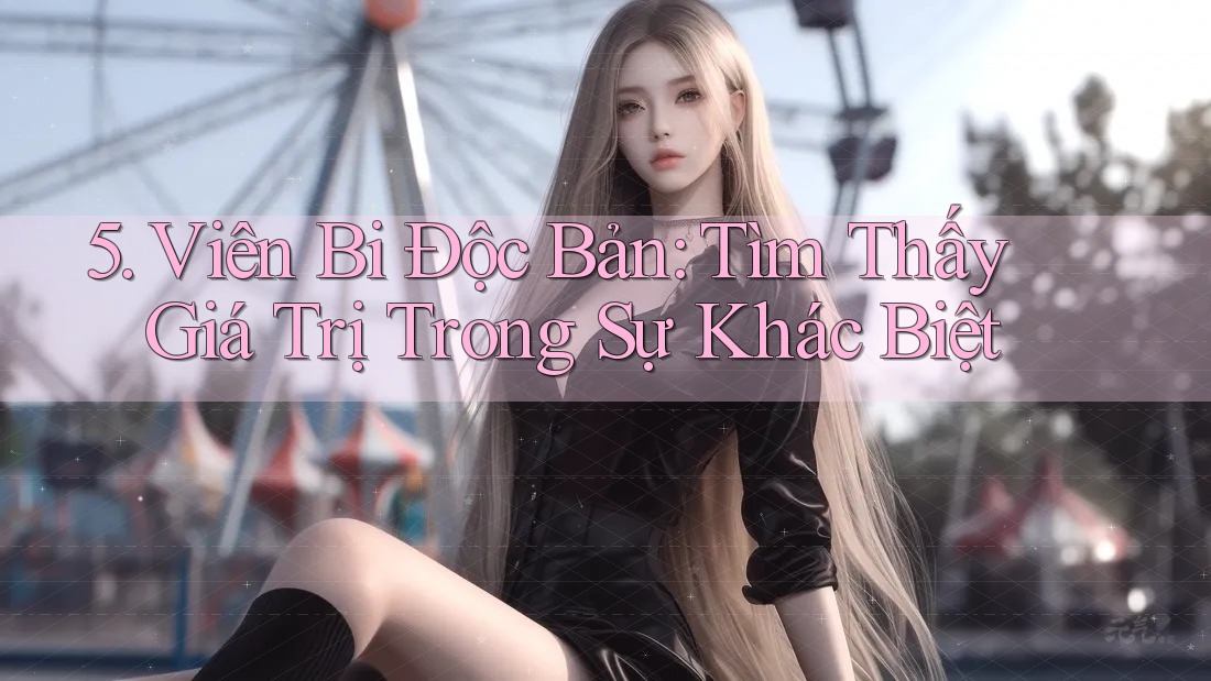 5. Viên Bi Độc Bản: Tìm Thấy Giá Trị Trong Sự Khác Biệt
