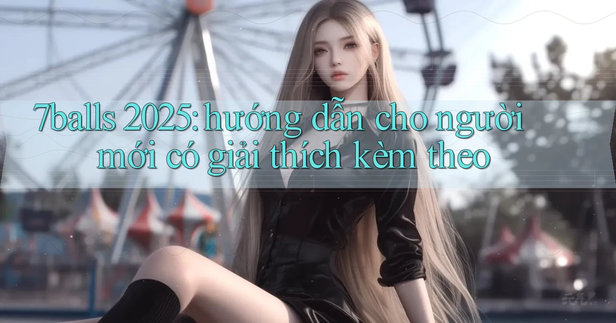 7balls 2025 hướng dẫn cho người mới có giải thích kèm theo
