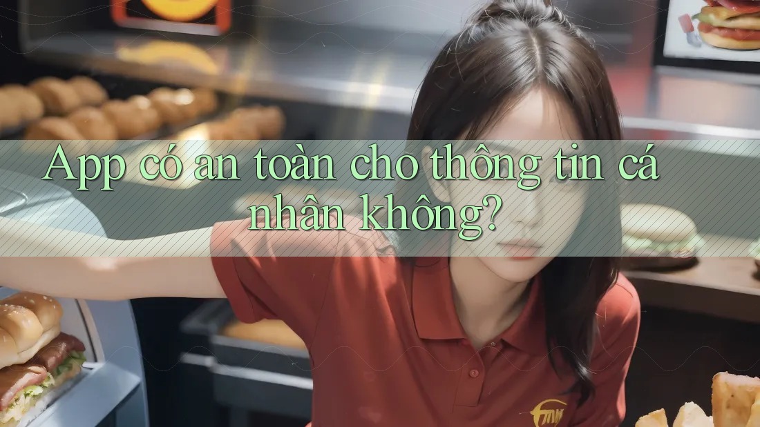 App có an toàn cho thông tin cá nhân không?