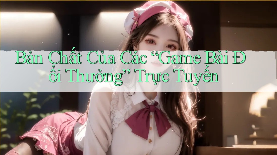 Bản Chất Của Các “Game Bài Đổi Thưởng” Trực Tuyến