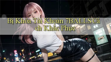bị khóa tài khoản 7balls cách khắc phục