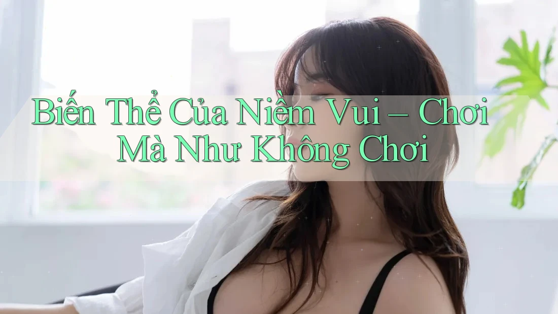 Biến Thể Của Niềm Vui – Chơi Mà Như Không Chơi Biến Thể Của Niềm Vui – Chơi Mà Như Không Chơi