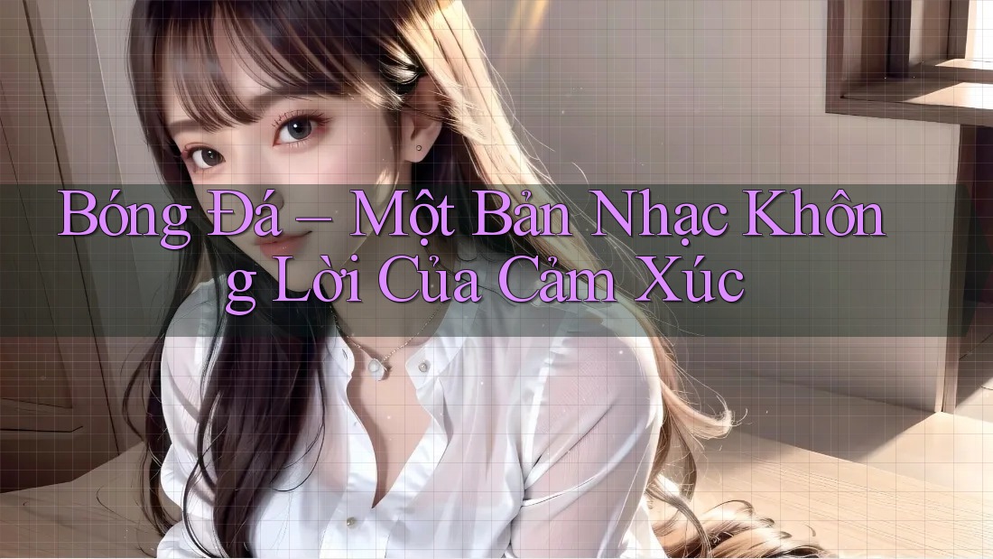 Bóng Đá – Một Bản Nhạc Không Lời Của Cảm Xúc