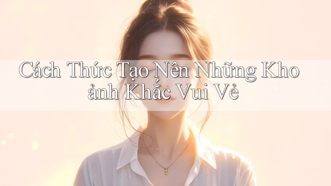 Cách Thức Tạo Nên Những Khoảnh Khắc Vui Vẻ