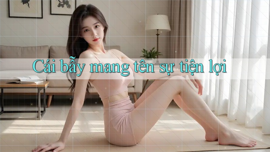 Cái bẫy mang tên “Sự tiện lợi”