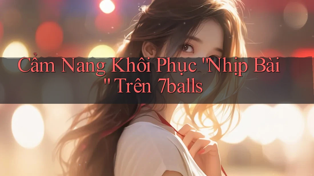 Cẩm Nang Khôi Phục “Nhịp Bài” Trên 7balls Cẩm Nang Khôi Phục “Nhịp Bài” Trên 7balls