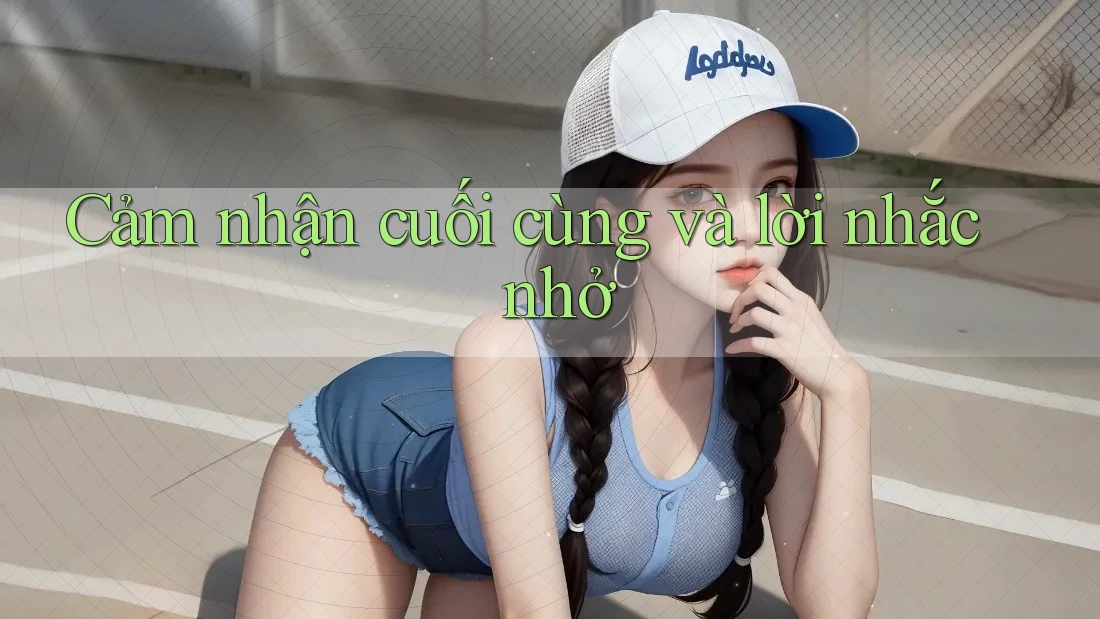 Cảm nhận cuối cùng và lời nhắc nhở