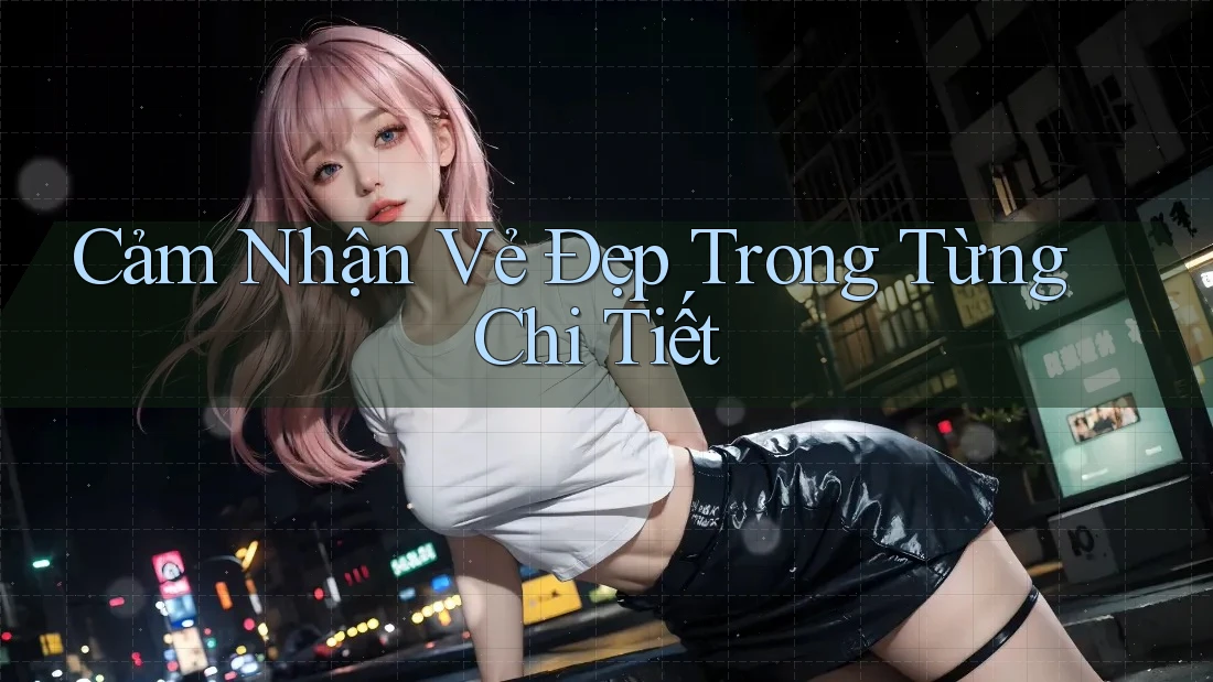 Cảm nhận vẻ đẹp trong từng chi tiết