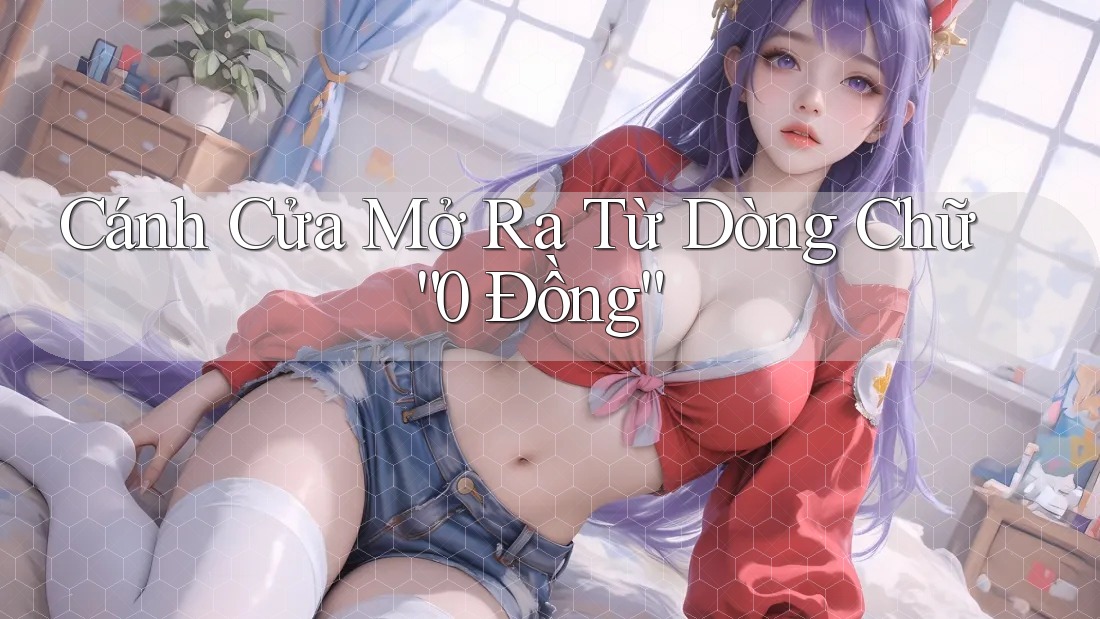 Cánh Cửa Mở Ra Từ Dòng Chữ “0 Đồng” Cánh Cửa Mở Ra Từ Dòng Chữ “0 Đồng”