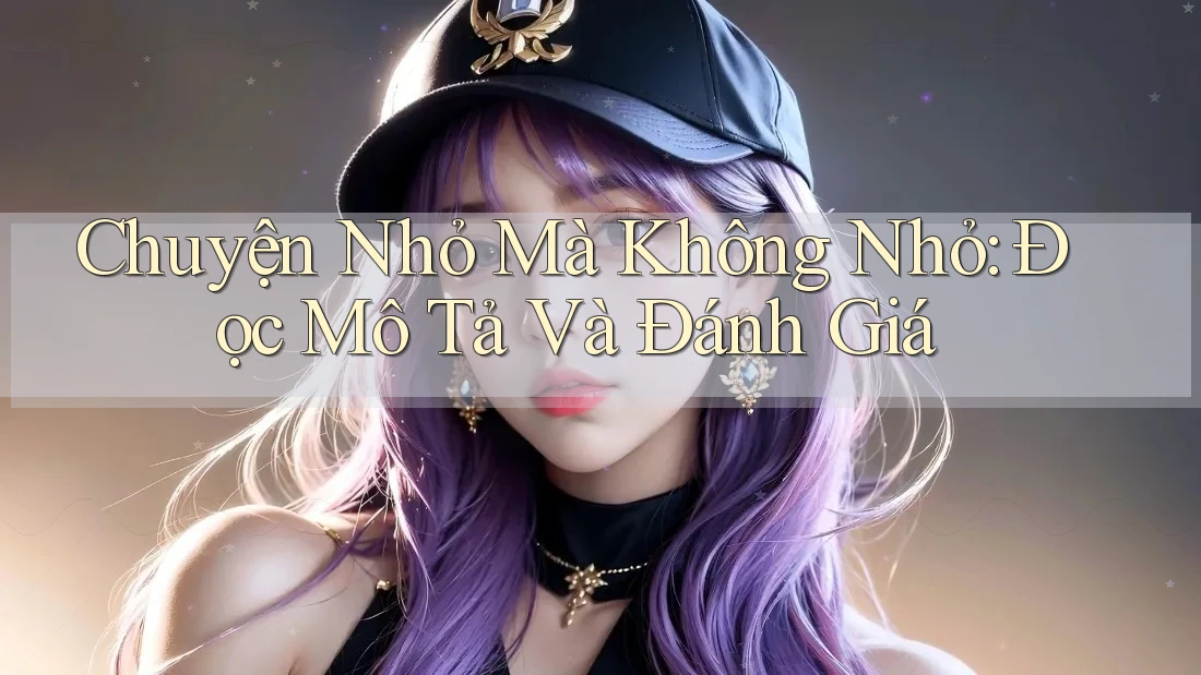 Chuyện Nhỏ Mà Không Nhỏ: Đọc Mô Tả Và Đánh Giá