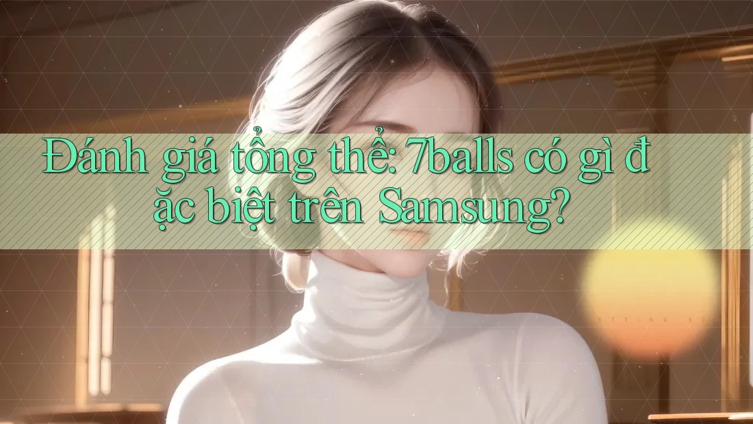 Đánh giá tổng thể: 7balls có gì đặc biệt trên Samsung?