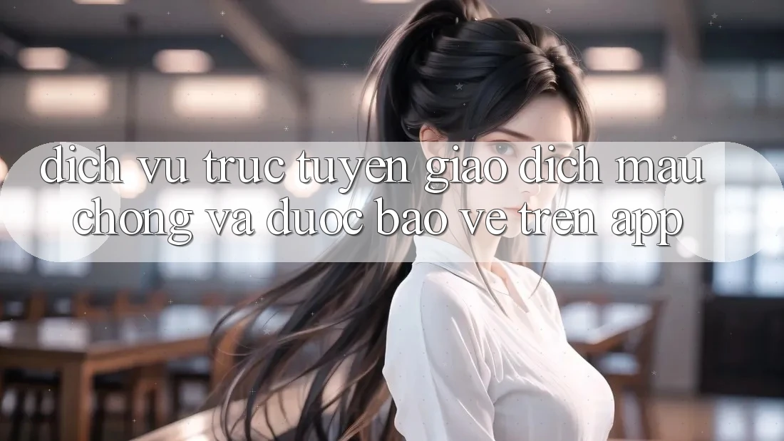 Dịch vụ trực tuyến Giao Dịch Mau Chóng Và Được bảo vệ Trên App