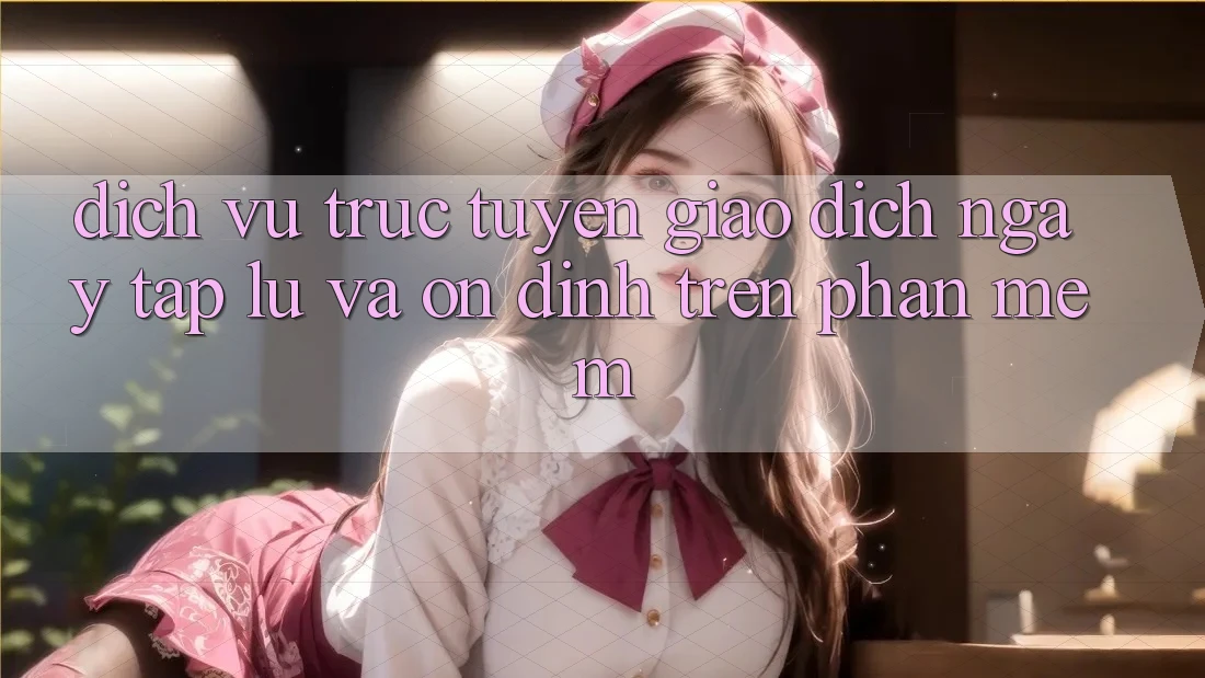 Dịch vụ trực tuyến Giao Dịch Ngay tắp lự Và Ổn định Trên Phần mềm Dịch vụ trực tuyến Giao Dịch Ngay tắp lự Và Ổn định Trên Phần mềm