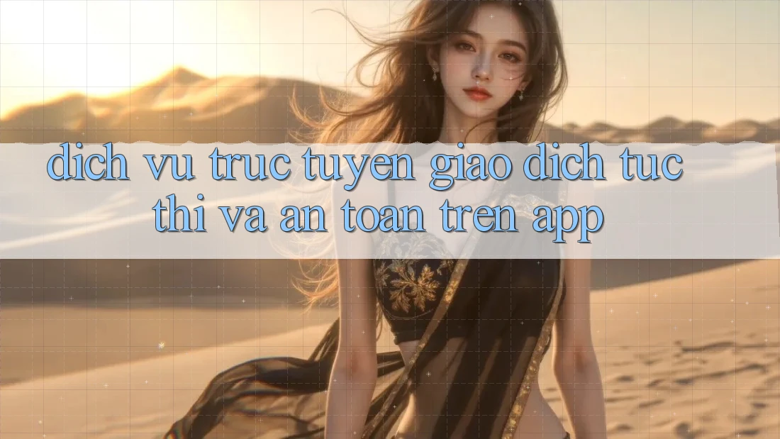 Dịch vụ trực tuyến Giao Dịch Tức thì Và An Toàn Trên App Dịch vụ trực tuyến Giao Dịch Tức thì Và An Toàn Trên App