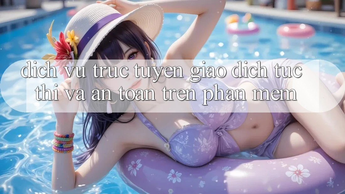 Dịch vụ trực tuyến Giao Dịch Tức thì Và An Toàn Trên Phần mềm Dịch vụ trực tuyến Giao Dịch Tức thì Và An Toàn Trên Phần mềm