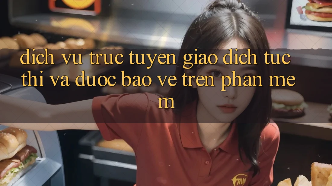 Dịch vụ trực tuyến Giao Dịch Tức thì Và Được bảo vệ Trên Phần mềm Dịch vụ trực tuyến Giao Dịch Tức thì Và Được bảo vệ Trên Phần mềm