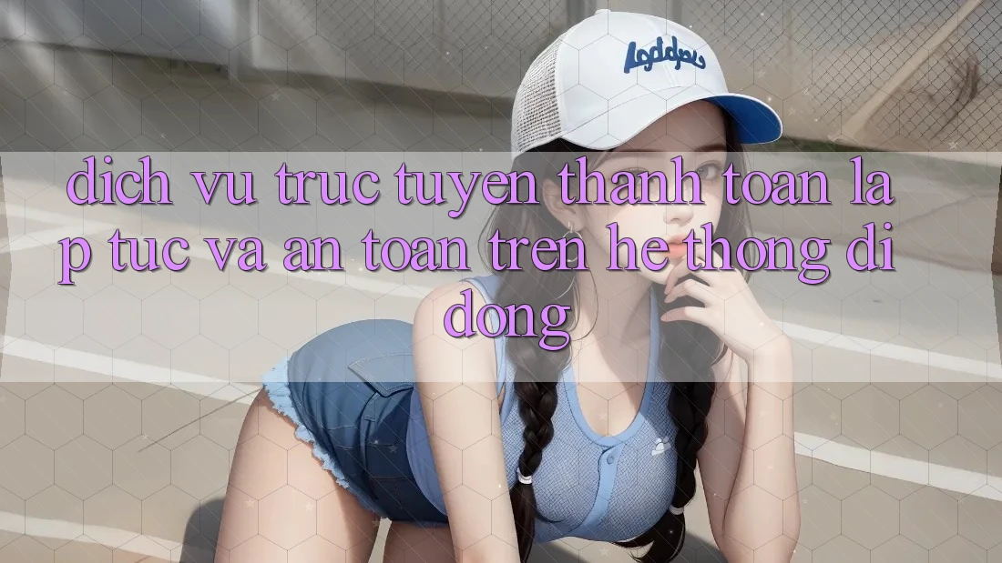Dịch vụ trực tuyến Thanh toán Lập tức Và An Toàn Trên Hệ thống Di Động