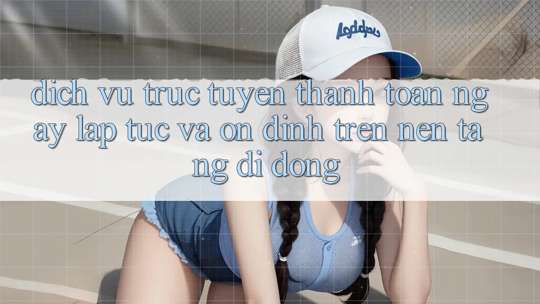 Dịch vụ trực tuyến Thanh toán Ngay lập tức Và Ổn định Trên Nền Tảng Di Động