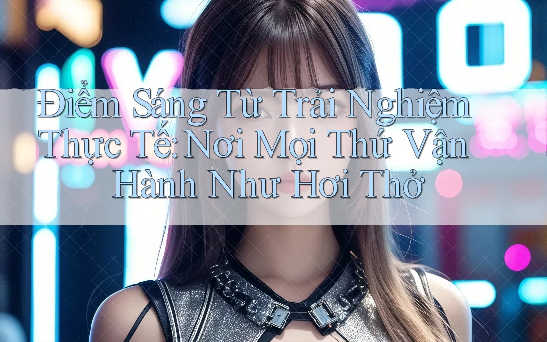 Điểm Sáng Từ Trải Nghiệm Thực Tế: Nơi Mọi Thứ Vận Hành Như Hơi Thở Điểm Sáng Từ Trải Nghiệm Thực Tế: Nơi Mọi Thứ Vận Hành Như Hơi Thở