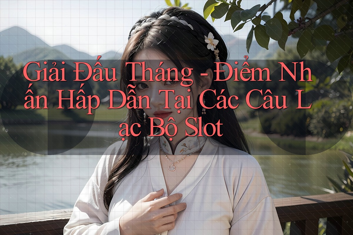 Giải Đấu Tháng - Điểm Nhấn Hấp Dẫn Tại Các Câu Lạc Bộ Slot