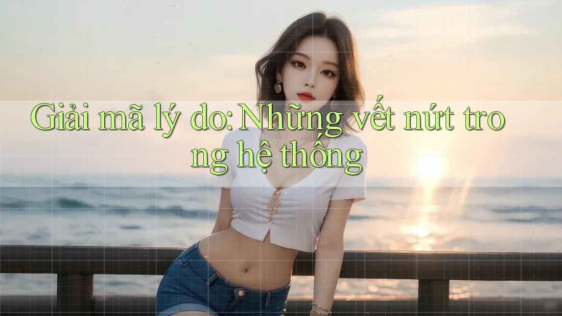 Giải mã lý do: Những vết nứt trong hệ thống