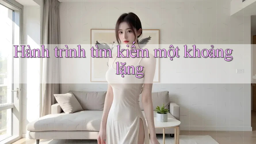 Hành trình tìm kiếm một khoảng lặng