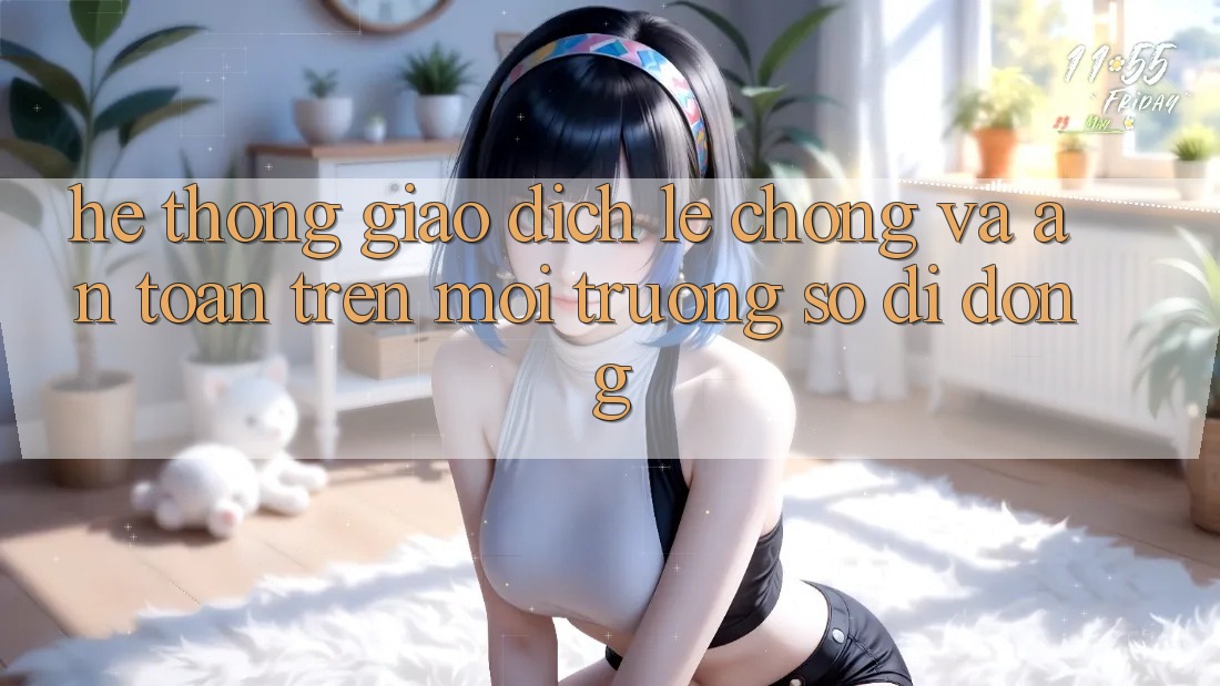 Hệ Thống Giao dịch Lẹ Chóng Và An Toàn Trên Môi trường số Di Động Hệ Thống Giao dịch Lẹ Chóng Và An Toàn Trên Môi trường số Di Động