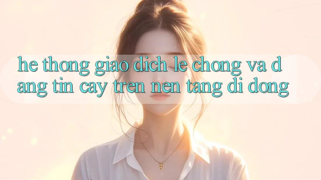 Hệ Thống Giao Dịch Lẹ Chóng Và Đáng tin cậy Trên Nền Tảng Di Động