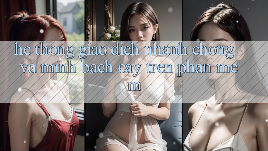 Hệ Thống Giao Dịch Nhanh chóng Và Minh bạch cậy Trên Phần mềm Hệ Thống Giao Dịch Nhanh chóng Và Minh bạch cậy Trên Phần mềm