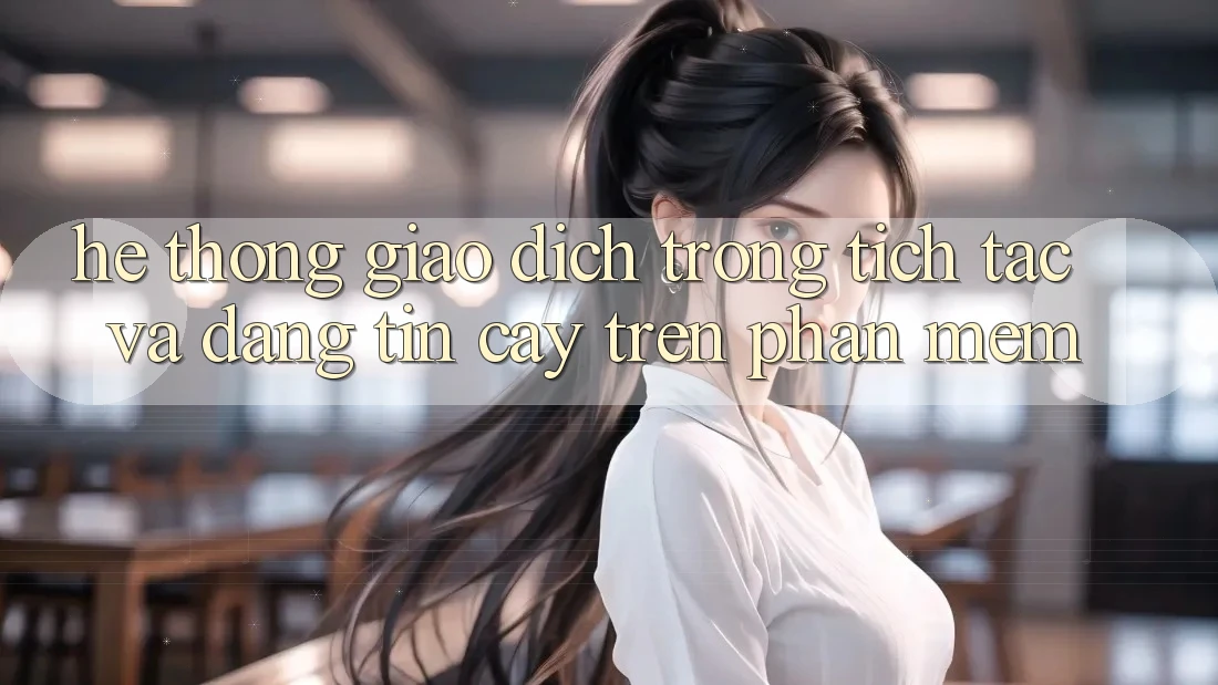 Hệ Thống Giao Dịch Trong tích tắc Và Đáng tin cậy Trên Phần mềm
