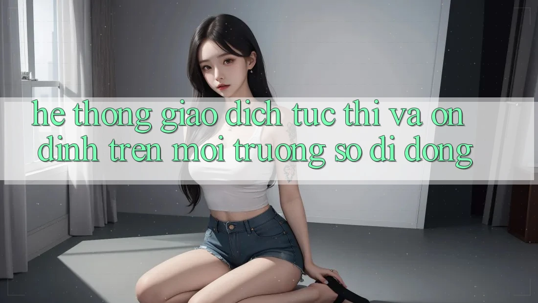 Hệ Thống Giao Dịch Tức thì Và Ổn định Trên Môi trường số Di Động