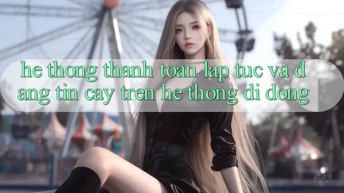 Hệ Thống Thanh toán Lập tức Và Đáng tin cậy Trên Hệ thống Di Động