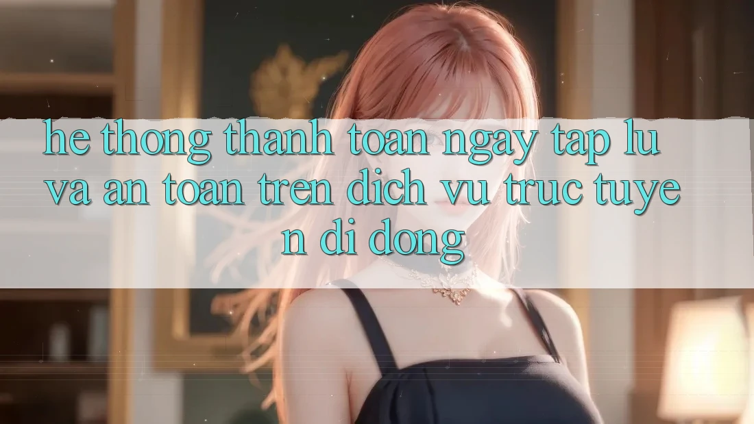 Hệ thống Thanh toán Ngay tắp lự Và An Toàn Trên Dịch vụ trực tuyến Di Động
