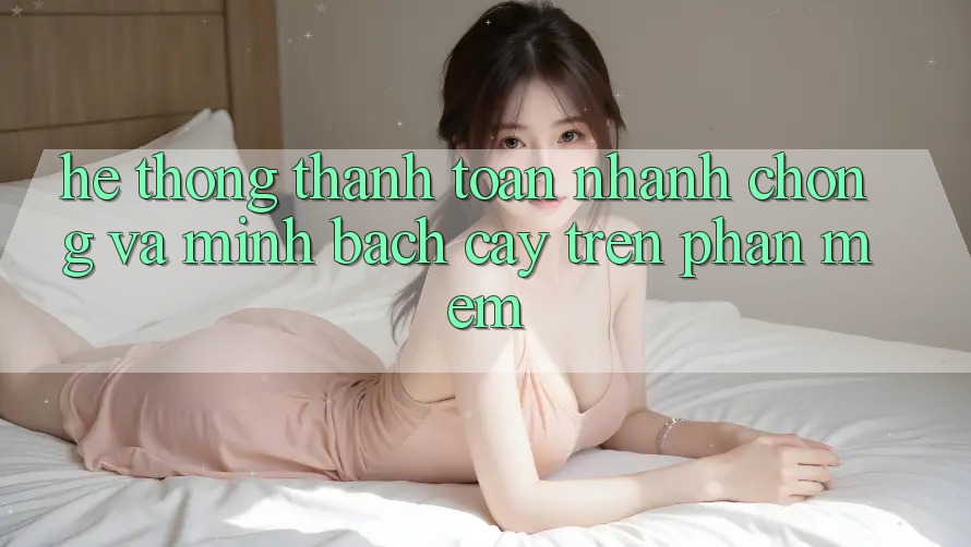 Hệ Thống Thanh toán Nhanh chóng Và Minh bạch cậy Trên Phần mềm Hệ Thống Thanh toán Nhanh chóng Và Minh bạch cậy Trên Phần mềm