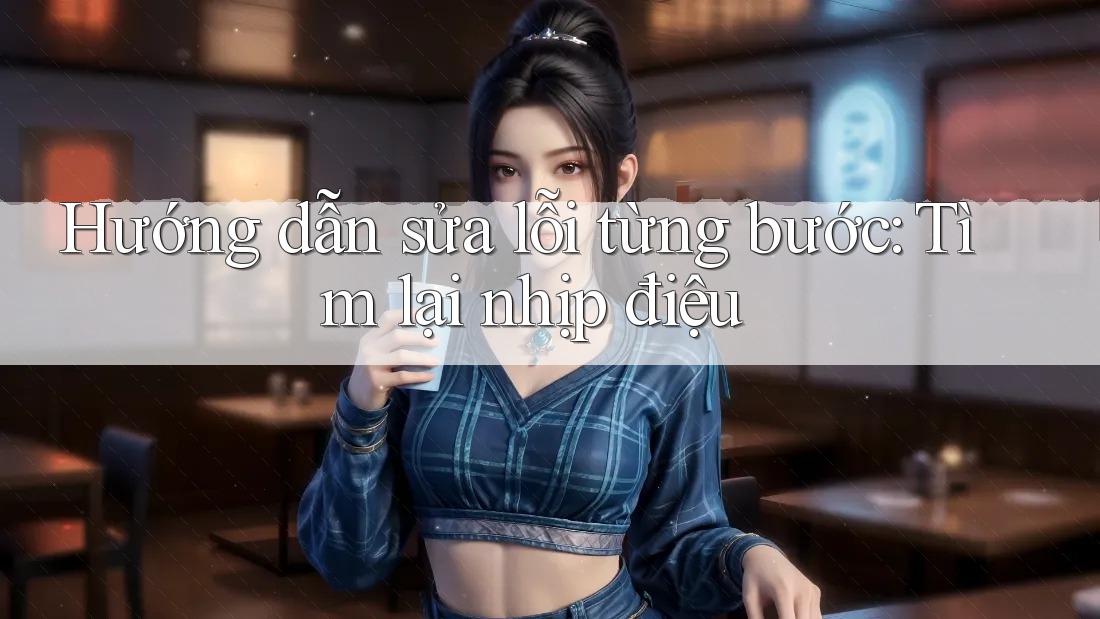 Hướng dẫn sửa lỗi từng bước: Tìm lại nhịp điệu