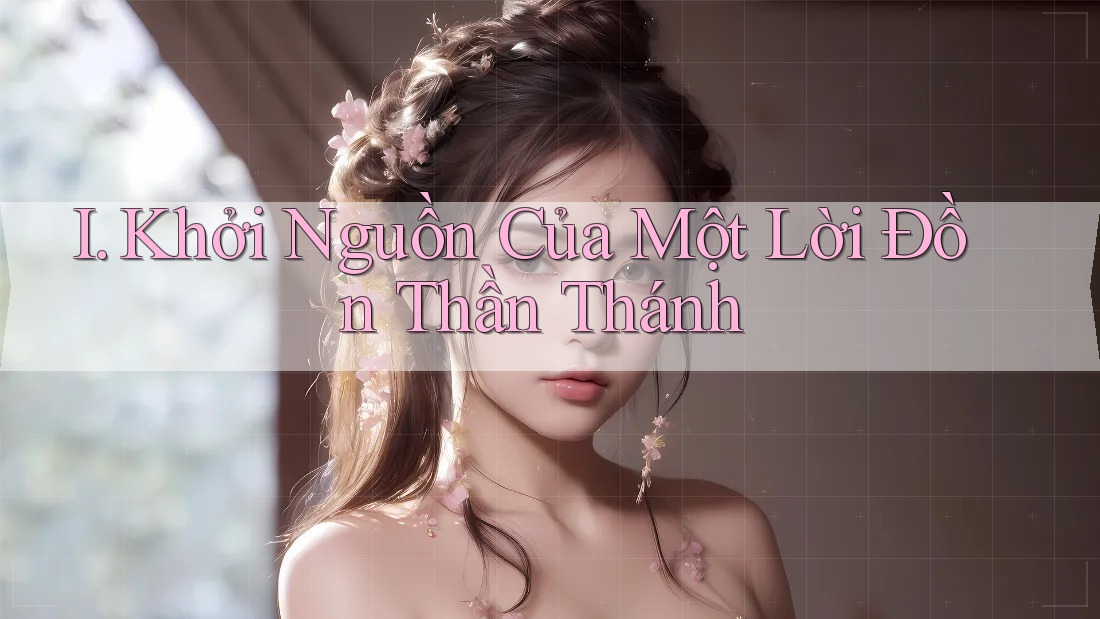 I. Khởi Nguồn Của Một Lời Đồn Thần Thánh I. Khởi Nguồn Của Một Lời Đồn Thần Thánh