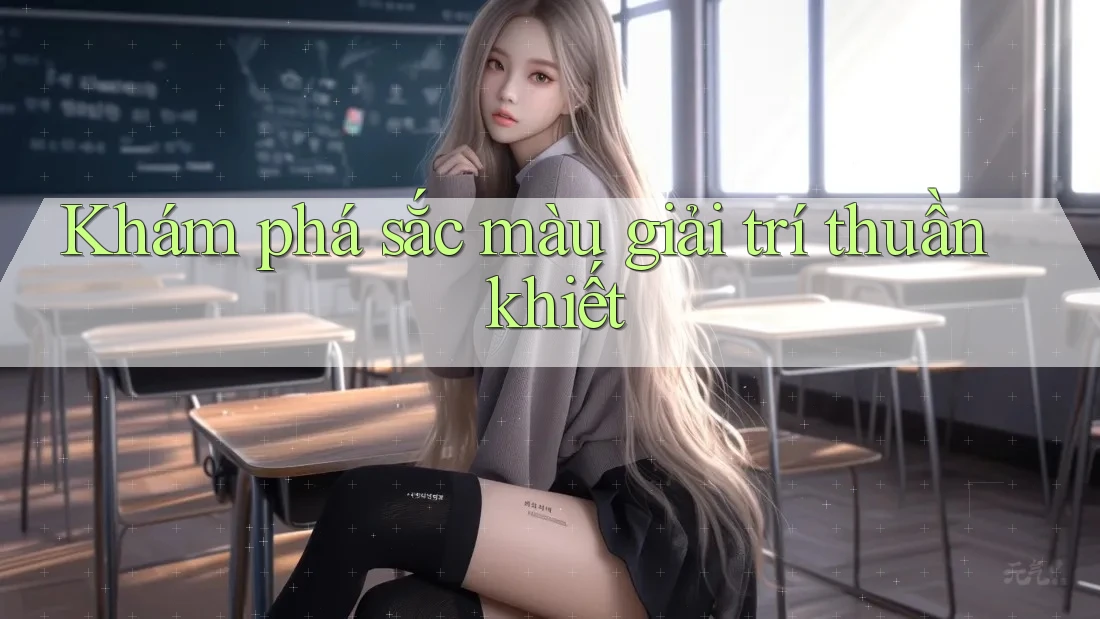 Khám phá sắc màu giải trí thuần khiết