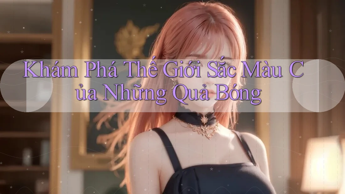 Khám Phá Thế Giới Sắc Màu Của Những Quả Bóng