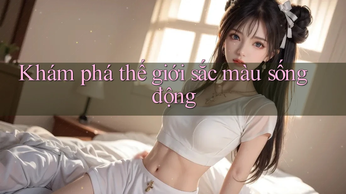 Khám phá thế giới sắc màu sống động