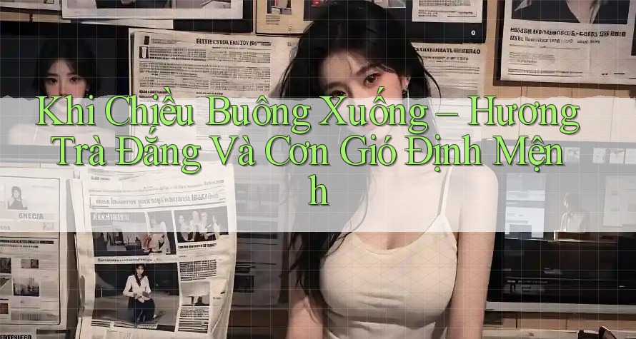 Khi Chiều Buông Xuống – Hương Trà Đắng Và Cơn Gió Định Mệnh