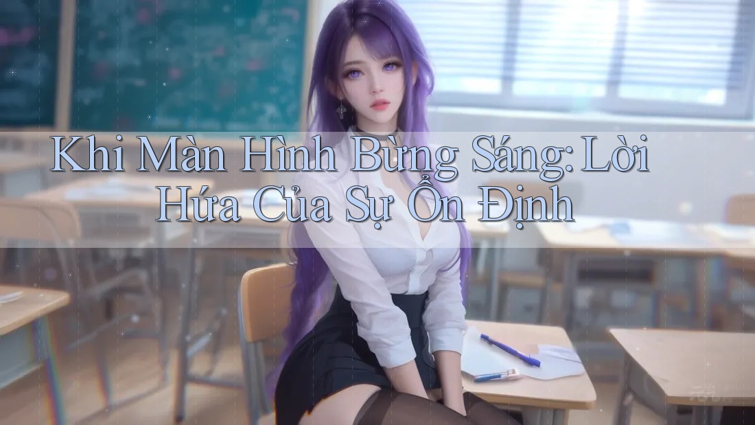Khi Màn Hình Bừng Sáng: Lời Hứa Của Sự Ổn Định Khi Màn Hình Bừng Sáng: Lời Hứa Của Sự Ổn Định