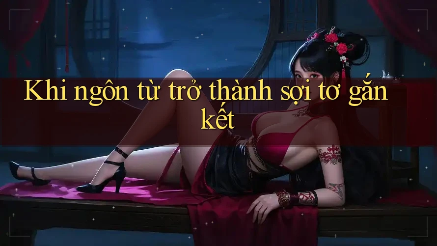 Khi ngôn từ trở thành sợi tơ gắn kết Khi ngôn từ trở thành sợi tơ gắn kết