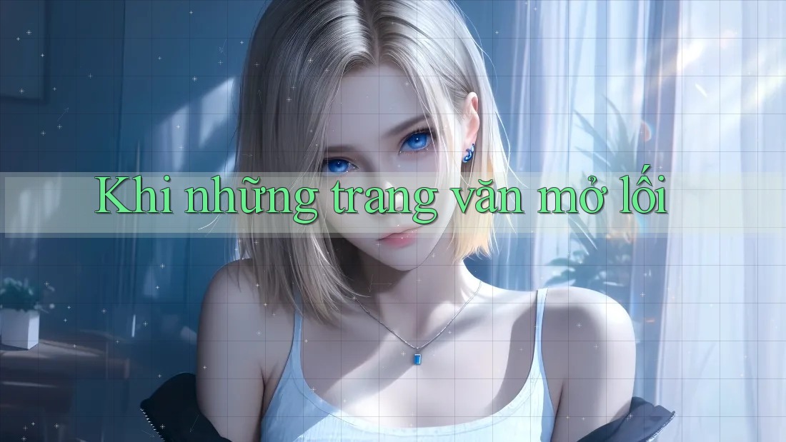 Khi những trang văn mở lối