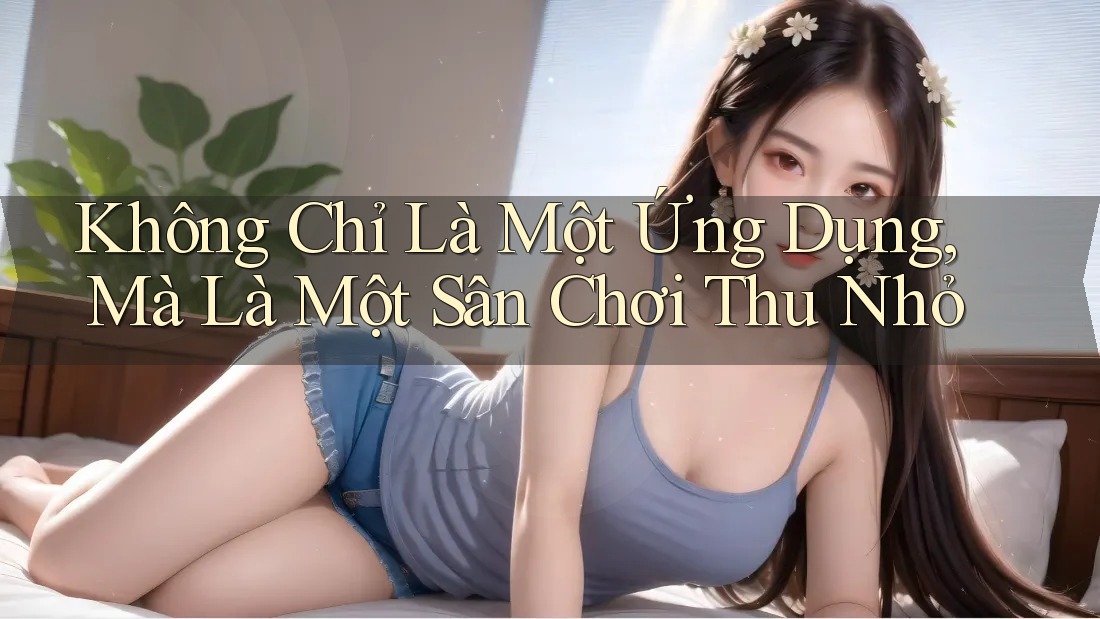 Không Chỉ Là Một Ứng Dụng, Mà Là Một Sân Chơi Thu Nhỏ