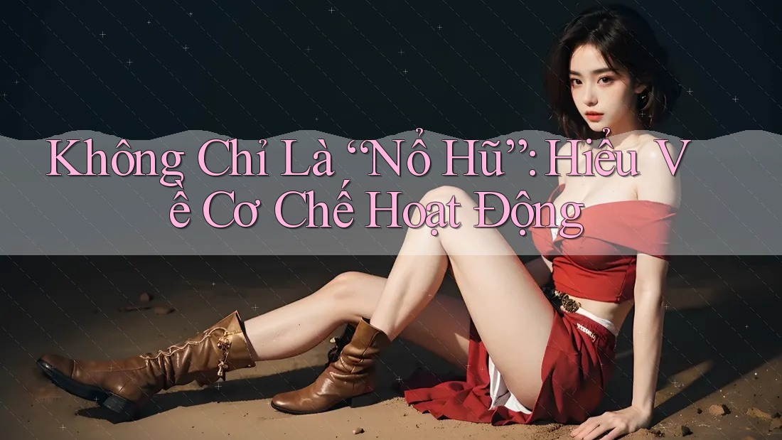 Không Chỉ Là “Nổ Hũ”: Hiểu Về Cơ Chế Hoạt Động